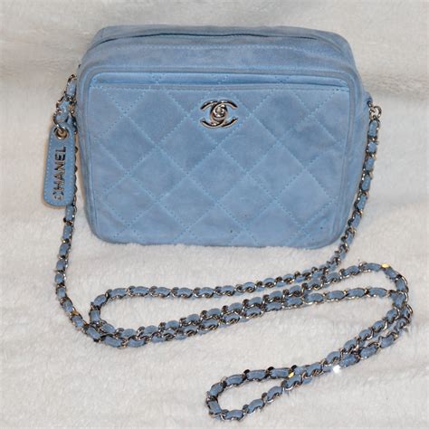 chanel blue svade bag|Chanel handbags online.